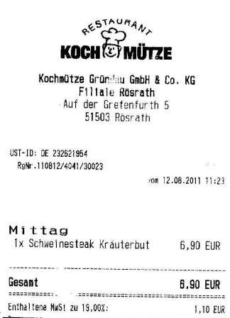 leje Hffner Kochmtze Restaurant